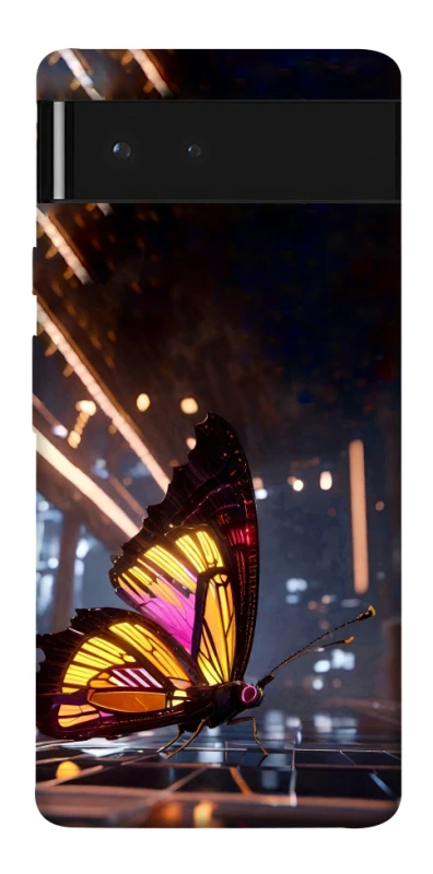 Чехол на Google Pixel 6 Cyber butterfly фото 1 из 1