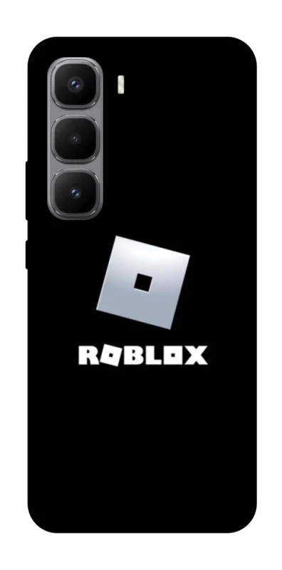 Чохол на Infinix Hot 60 Pro+ Roblox logo black фото 1 з 1