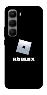Чехол на Infinix Hot 60 Pro+ Roblox logo black фото 1 из 1