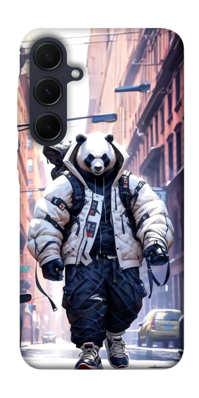 Чехол на Samsung Galaxy A55 Панда курьер фото 1 из 1