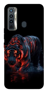 Чохол на TECNO Camon 17 fire tiger фото 1 з 1