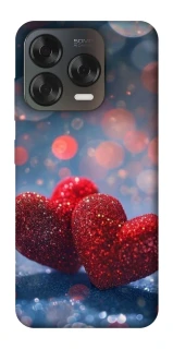 Чехол на ZTE Blade V70 Design Red hearts фото 1 из 2