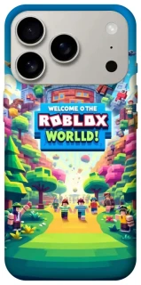 Чехол на Apple iPhone 17 Pro (6.3") Roblox World фото 1 из 1