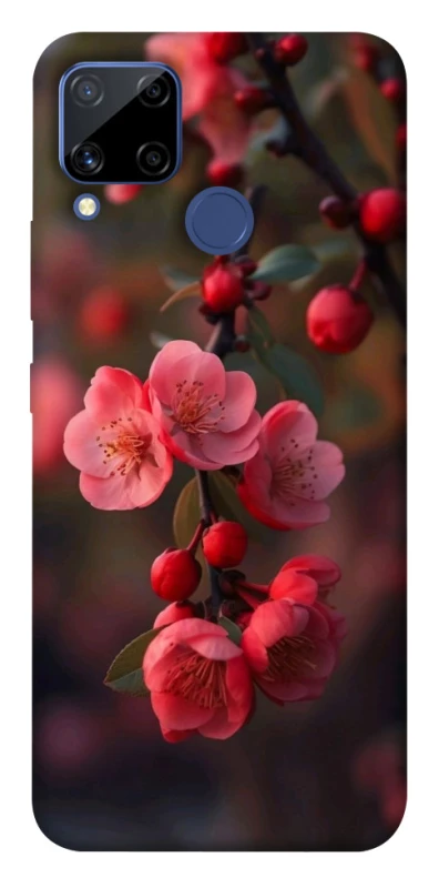 Чехол на Realme C15 Flowers v28 фото 1 из 1