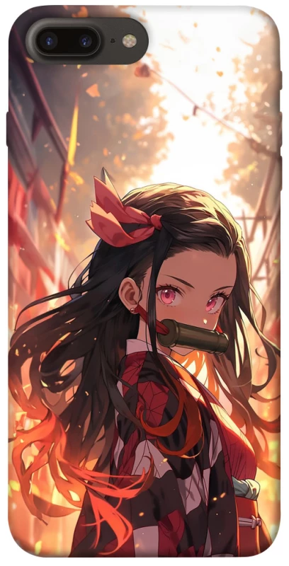 Чехол на Apple iPhone 7 plus / 8 plus Nezuko фото 1 из 1