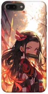 Чохол на Apple iPhone 7 plus / 8 plus Nezuko фото 1 з 1