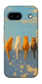 Чехол на Google Pixel 8a cats on wall фото 1 Чехол на Google Pixel 8a cats on wall фото 1 из 1