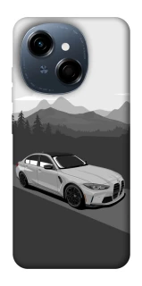 Чехол на TECNO Spark Go 1 BMW grey v3 фото 1 из 1