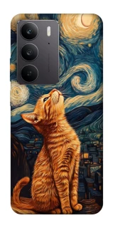 Чехол на Realme C75 van gogh cat фото 1 из 1