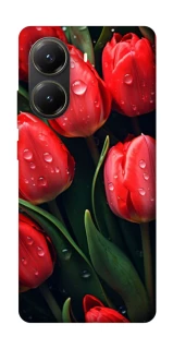 Чохол на Xiaomi Poco X6 Pro Червоні тюльпани фото 1 Чохол на Xiaomi Poco X6 Pro Червоні тюльпани фото 1 з 1
