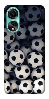 Чохол на Oppo A78 4G Футбольні м'ячи фото 1 з 1