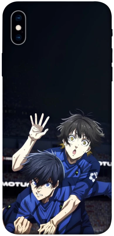 Чохол на Apple iPhone XS Max (6.5") Blue Lock v2 фото 1 з 1