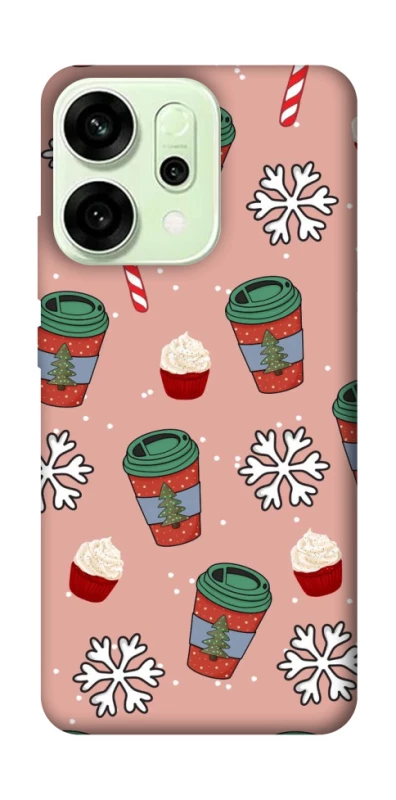 Чехол на Oppo Reno 14 Новогодний v38 фото 1 из 1