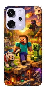 Чохол на Oppo Reno 14 Pro Minecraft v6 фото 1 з 1