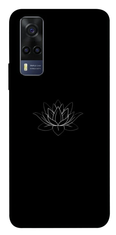 Чохол на Vivo Y53s Black Lotus фото 1 Чохол на Vivo Y53s Black Lotus фото 1 з 1
