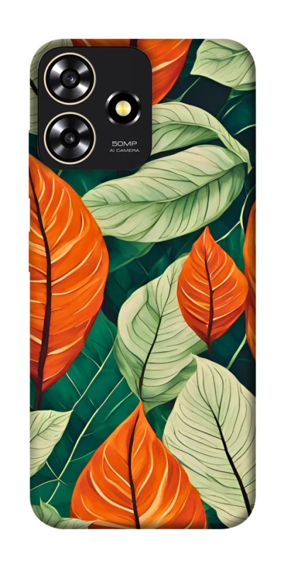 Чехол на ZTE Blade A73 4G Leaves фото 1 из 1