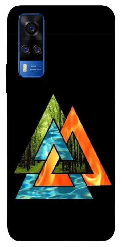 Чехол на Vivo Y51a Валькнут v4 фото 1 из 1