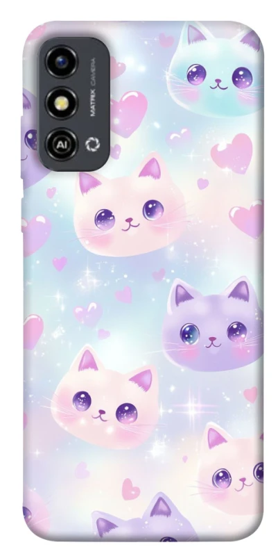 Чехол на ZTE Blade A53 Funny Kittens ver.4 фото 1 из 1