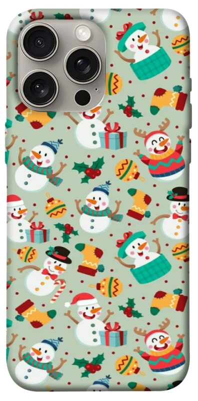 Чехол на Apple iPhone 15 Pro Max (6.7") Новогодний v2 фото 1 из 1
