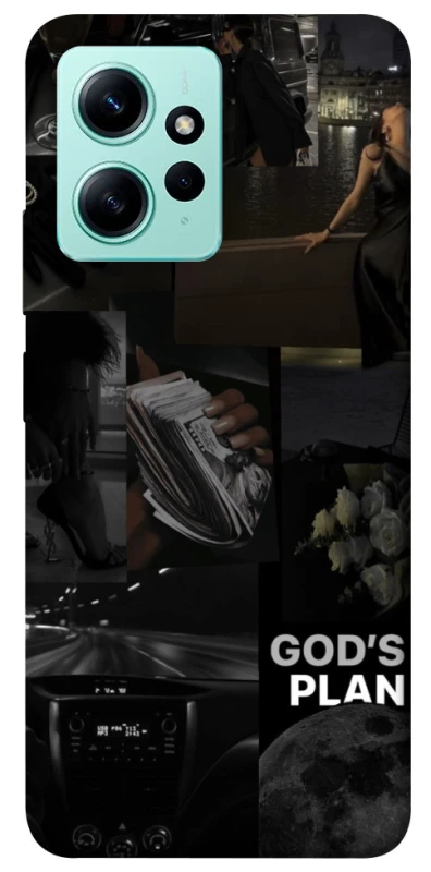 Чехол на Xiaomi Redmi Note 12 4G God's plan фото 1 из 1