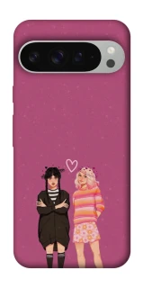 Чехол на Google Pixel 9 Pro XL Raven & Rainbow Wednesday фото 1 из 1