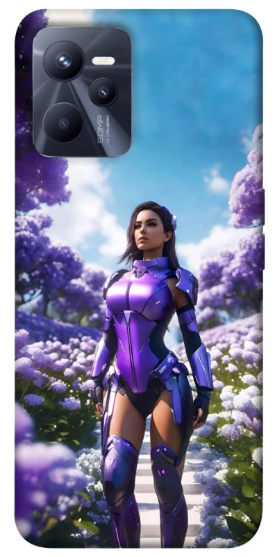 Чохол на Realme C35 Cyber space girl ver.4 фото 1 з 1