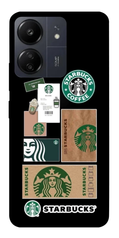 Чохол на Xiaomi Redmi 13C Starbucks coffee фото 1 з 1