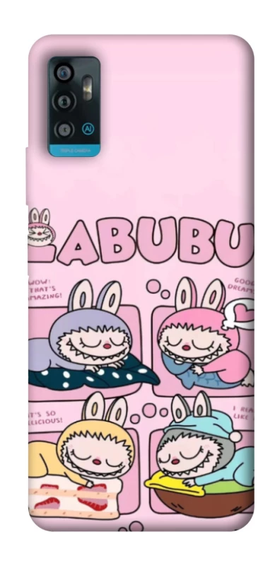 Чехол на ZTE Blade A71 Labubu Dreams Collage фото 1 из 1