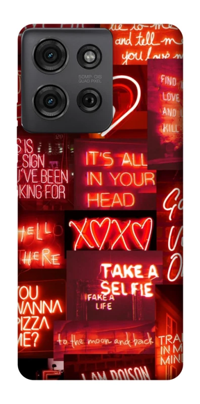 Чохол на Motorola Moto G75 Love collage ver.7 фото 1 з 1