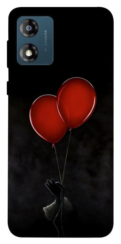 Чехол на Motorola Moto E13 Reds Balloons фото 1 из 1