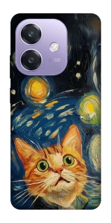 Чехол на Oppo A40m paint cat фото 1 из 1