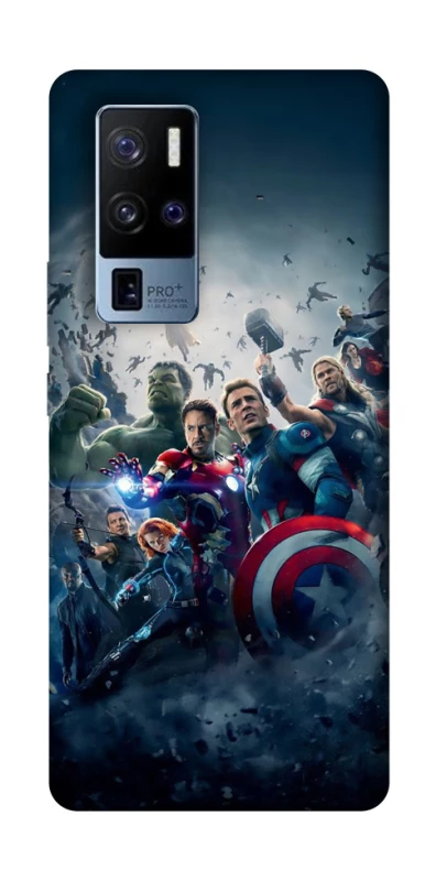 Чехол на Vivo X50 Pro+ Marvel heroes фото 1 из 1
