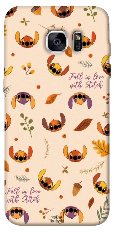 Чехол на Samsung G935F Galaxy S7 Edge Fall in love with Stitch фото 1 Чехол на Samsung G935F Galaxy S7 Edge Fall in love with Stitch фото 1 из 1