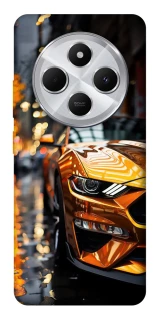 Чохол на Xiaomi Redmi 14C / Poco C75 Golden sports car фото 1 з 1