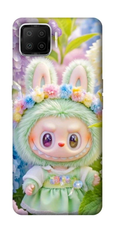 Чохол на Oppo A73 (2017) Labubu & Flowers ver.2 фото 1 з 1