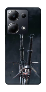 Чохол на Xiaomi Poco M6 Pro 4G Мечі Ведьмака фото 1 з 1