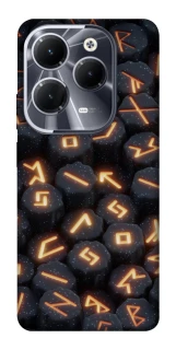Чехол на Infinix Hot 40 Огненые руны фото 1 из 1