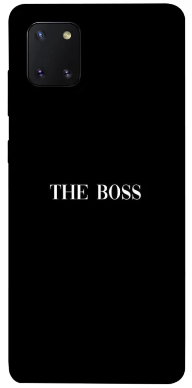Чохол на Samsung Galaxy Note 10 Lite (A81) The boss фото 1 з 1
