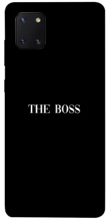 Чехол на Samsung Galaxy Note 10 Lite (A81) The boss фото 1 из 1