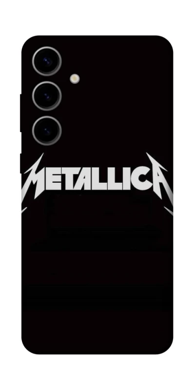 Чехол на Samsung Galaxy S25 Metallica logo фото 1 Чехол на Samsung Galaxy S25 Metallica logo фото 1 из 1