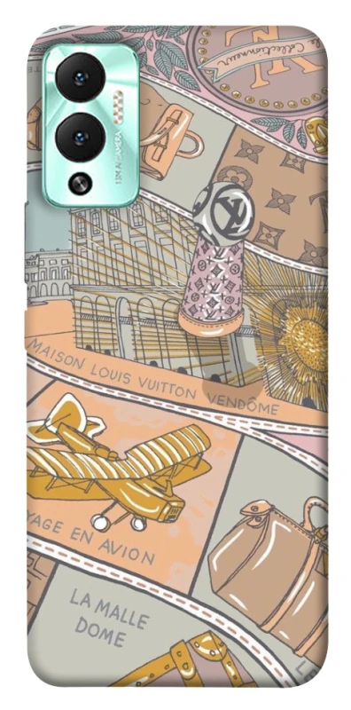 Чехол на Infinix Hot 12 Play Fashion collage ver.2 фото 1 из 1