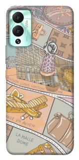 Чехол на Infinix Hot 12 Play Fashion collage ver.2 фото 1 из 1