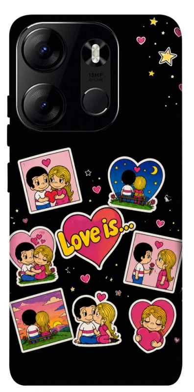 Чехол на Tecno Spark Go 2023 Love is фото 1 из 1