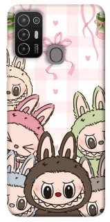 Чохол на ZTE Blade A52 All Labubu 2 фото 1 з 1