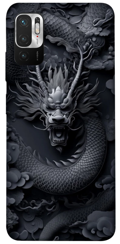 Чохол на Xiaomi Redmi Note 10 5G black dragon фото 1 з 1