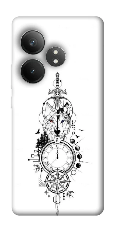 Чехол на Realme GT Neo 6 SE Tattoo ver.8 фото 1 из 1