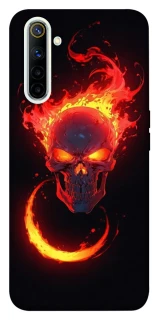 Чехол на Realme 6 Blood Skull фото 1 из 1