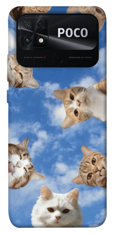 Чехол на Xiaomi Poco C40 Сats фото 1 из 1