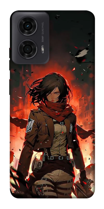 Чохол на Motorola Moto G04 Mikasa v2 фото 1 з 1