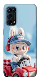 Чохол на Oppo Reno 5 4G Labubu in the car фото 1 з 1
